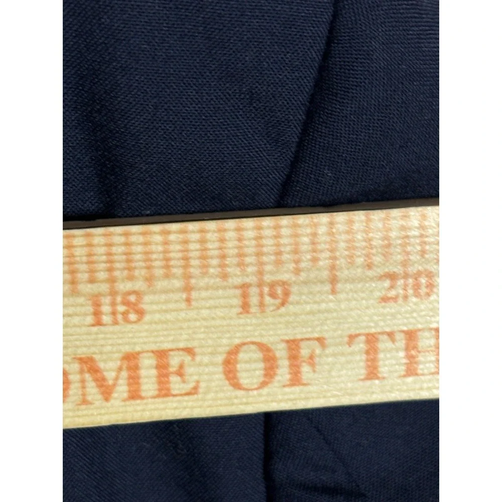Burberry  Blazer Mens 45 Navy Blue Good Gold Buttons 2-Button‎ Sport Coat
